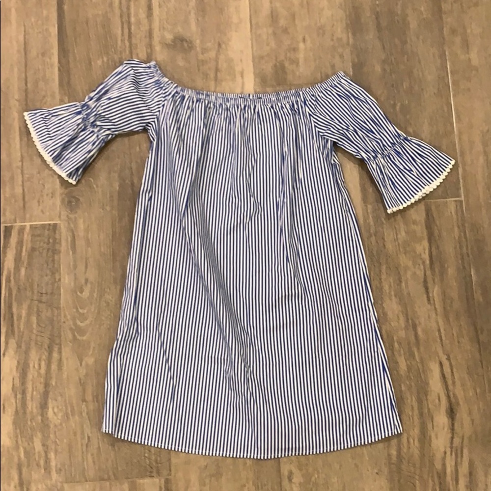 Off the shoulder dress